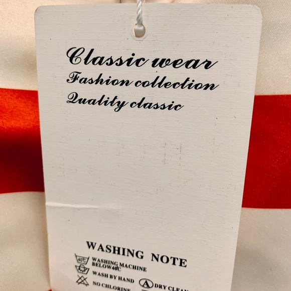 Classic Miss Newport Stripes Dress 4 NWT - Picture 5 of 6